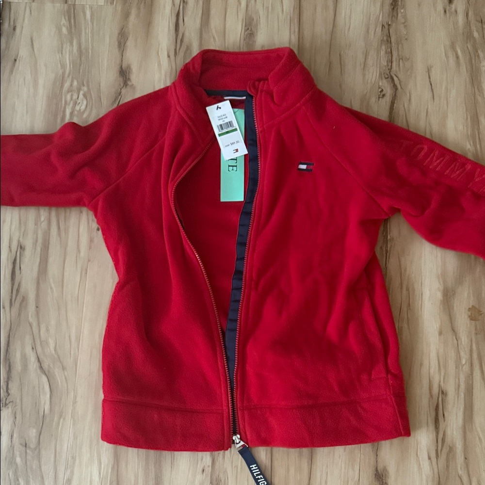 Tommy Hilfiger Women's Bold Red Puffer Jacket
